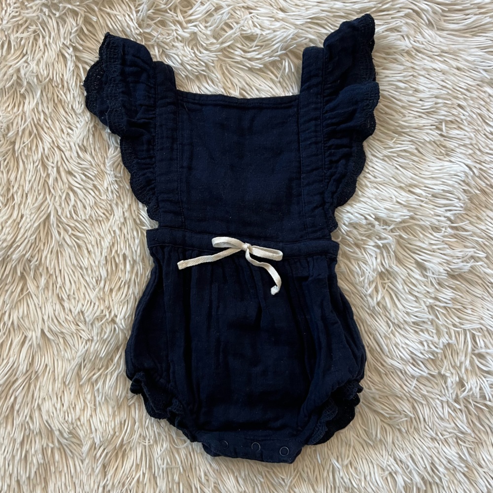 Jamie Kay Navy Blue Romper